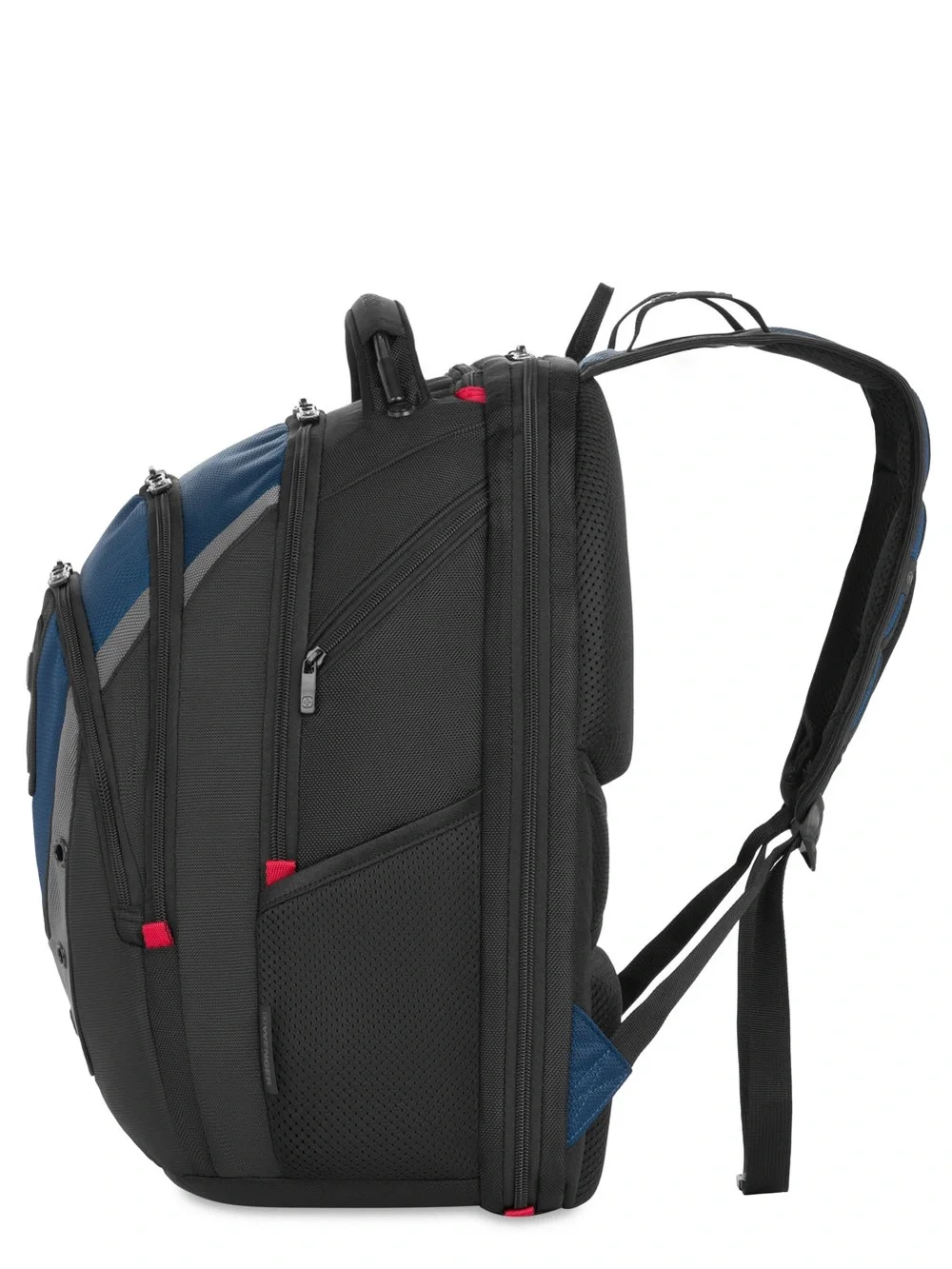Wenger by Swiss Gear Ibex ScanSmart Laptop Backpack Black Gray Blue 17 Inch